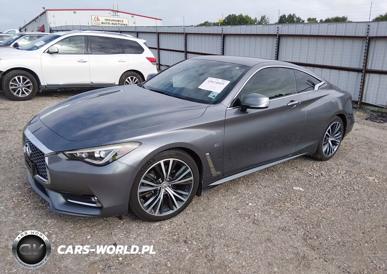 2018 Infiniti Q60 3.0T Luxe VIN:JN1EV7EK7JM342875 - 2