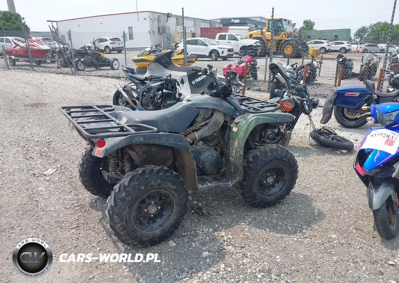 2021 Yamaha Yfm700 G VIN:5Y4AMK236MA106682 - 4