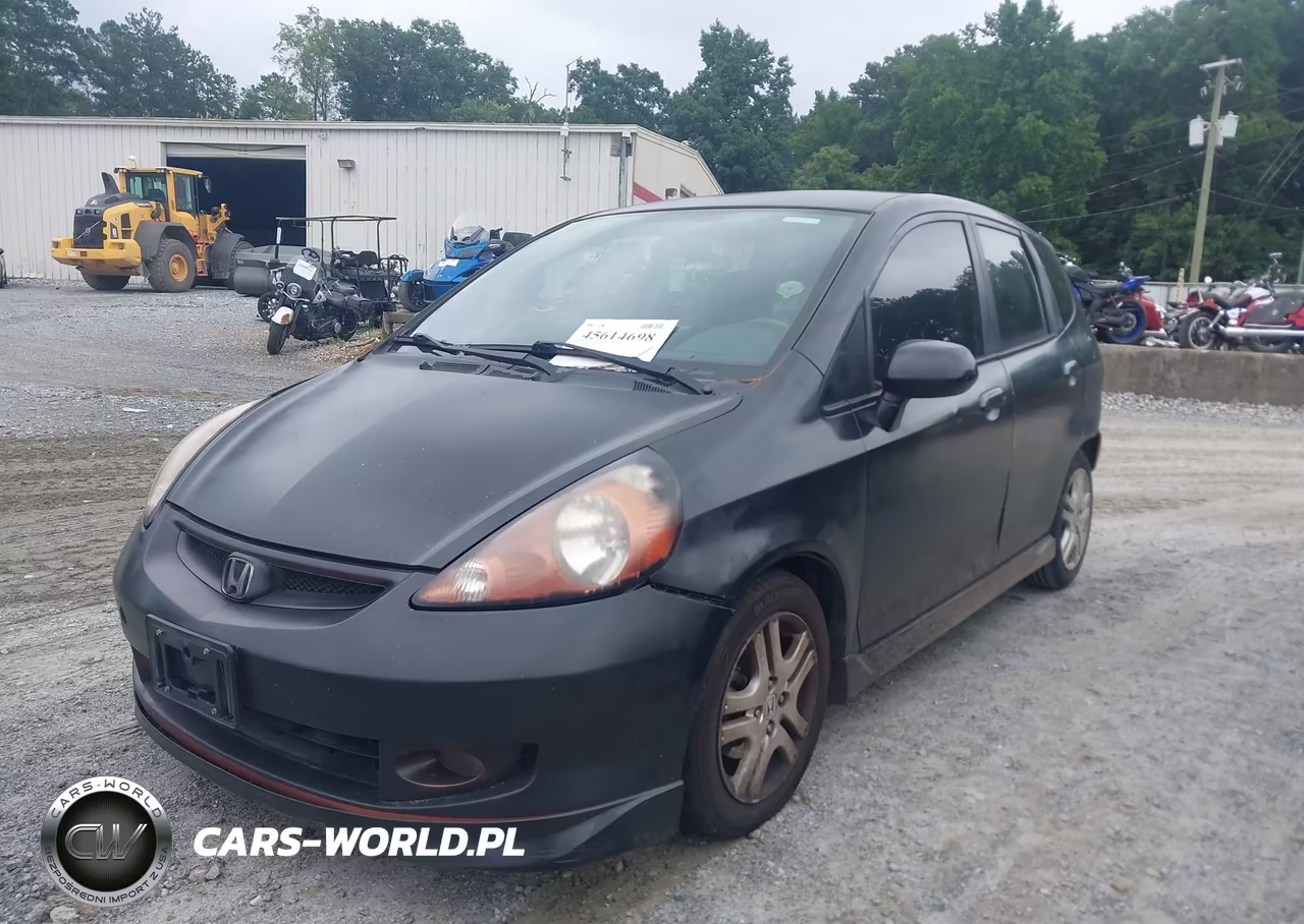 2007 Honda Fit Sport VIN:JHMGD38687S022421 - 2
