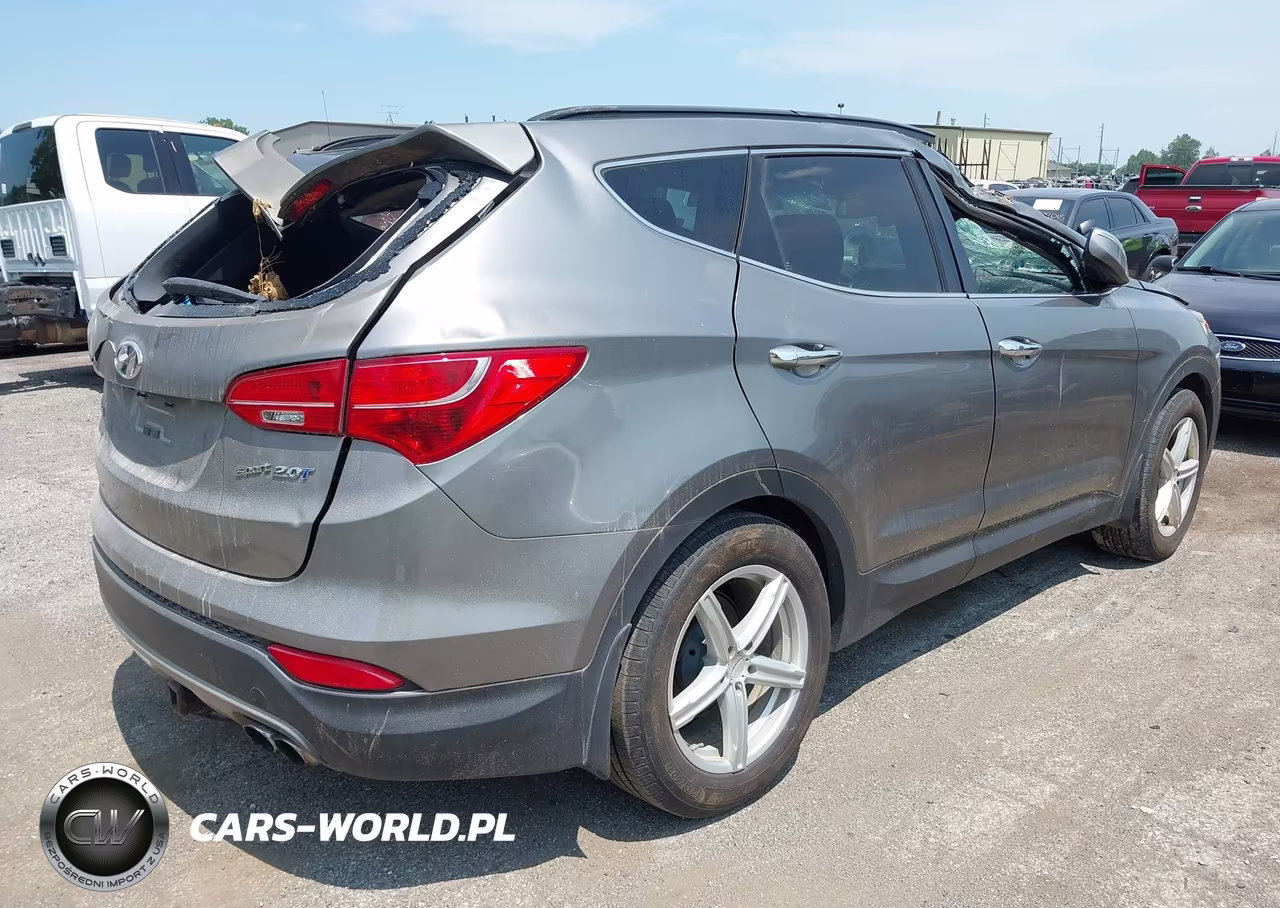 2013 Hyundai Santa Fe Sport 2.0T VIN:5XYZU3LA9DG067682 - 4