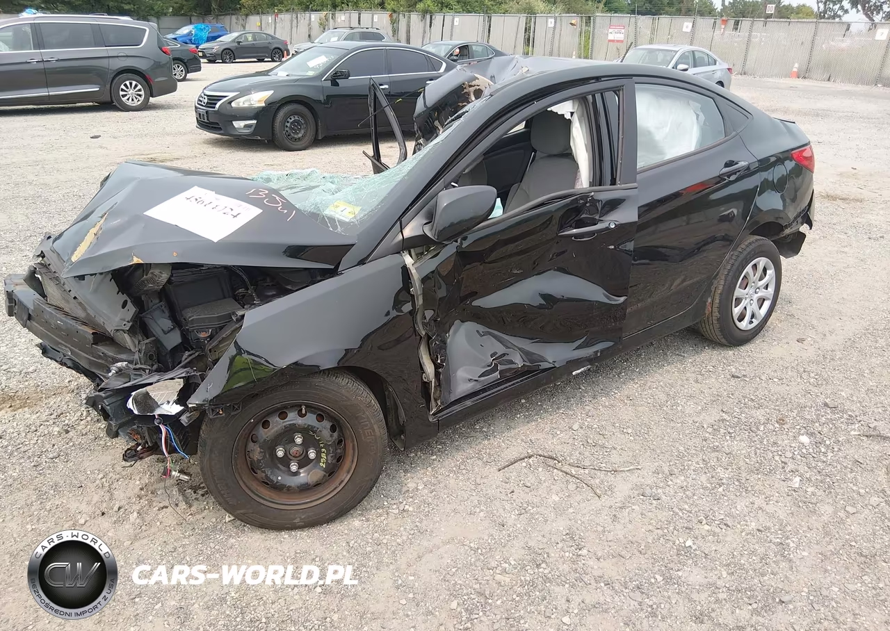 2013 Hyundai Accent Gls VIN:KMHCT4AE2DU556391 - 2