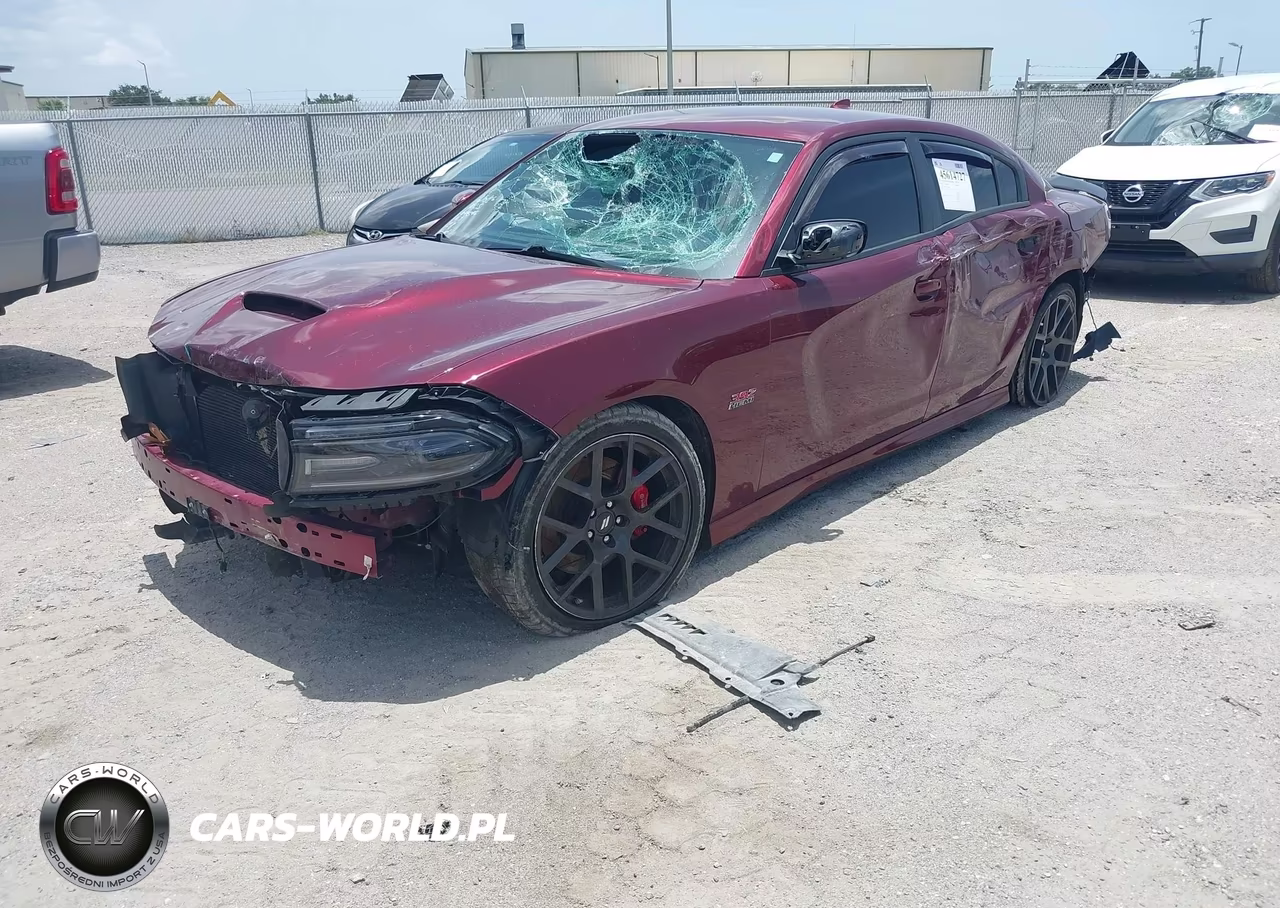 2017 Dodge Charger R-T Scat Pack Rwd VIN:2C3CDXGJ3HH559465 - 2