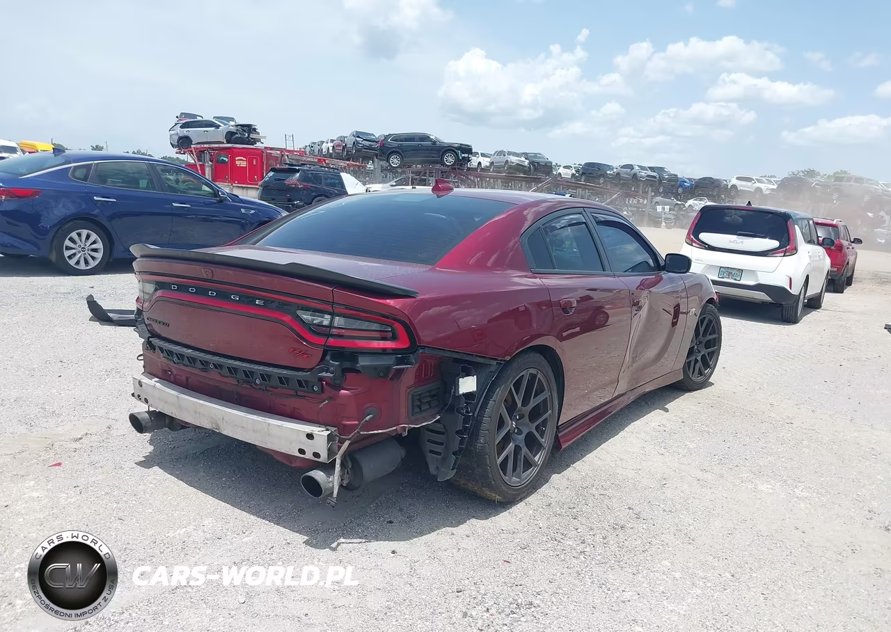 2017 Dodge Charger R-T Scat Pack Rwd VIN:2C3CDXGJ3HH559465 - 4