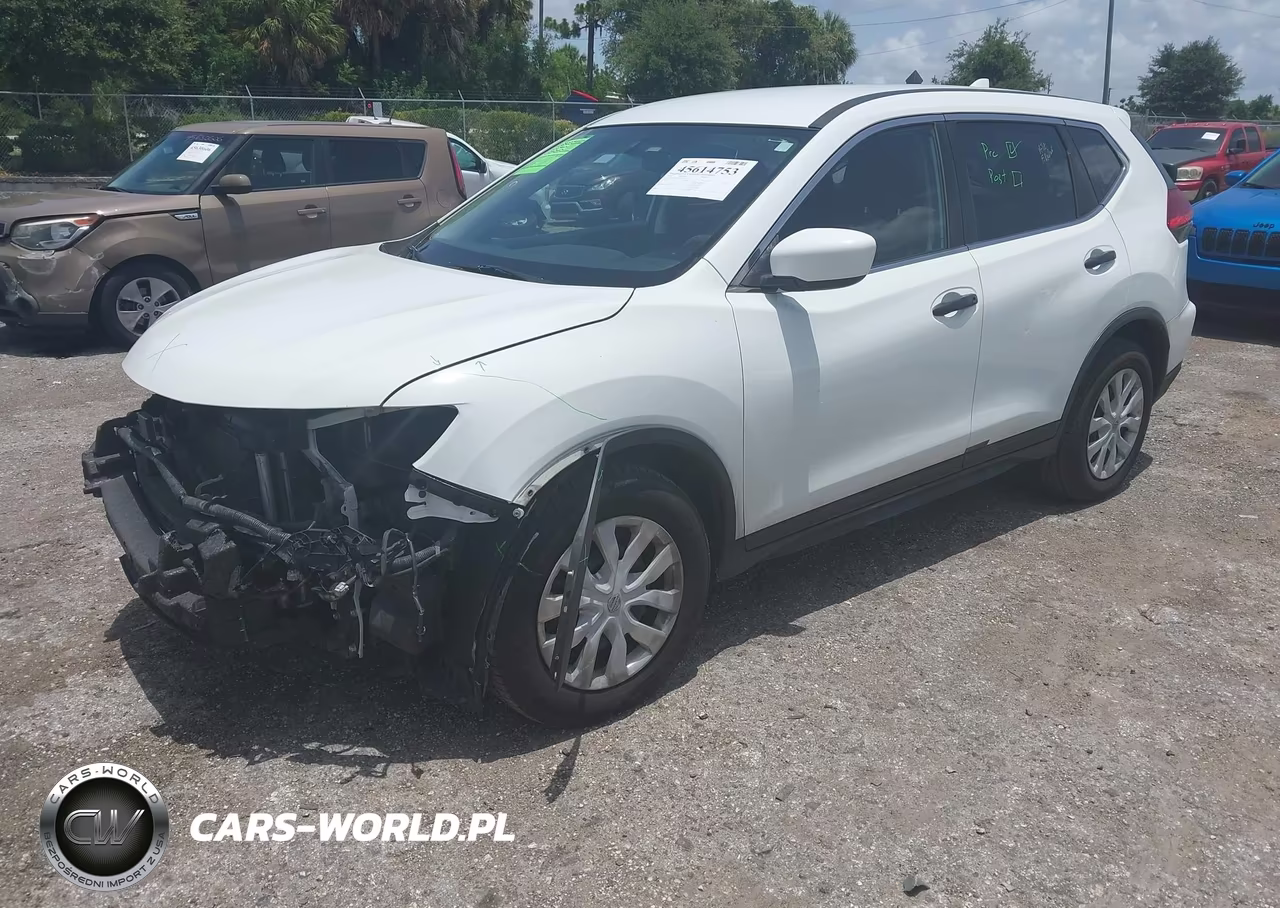 2017 Nissan Rogue S VIN:KNMAT2MT1HP575626 - 2