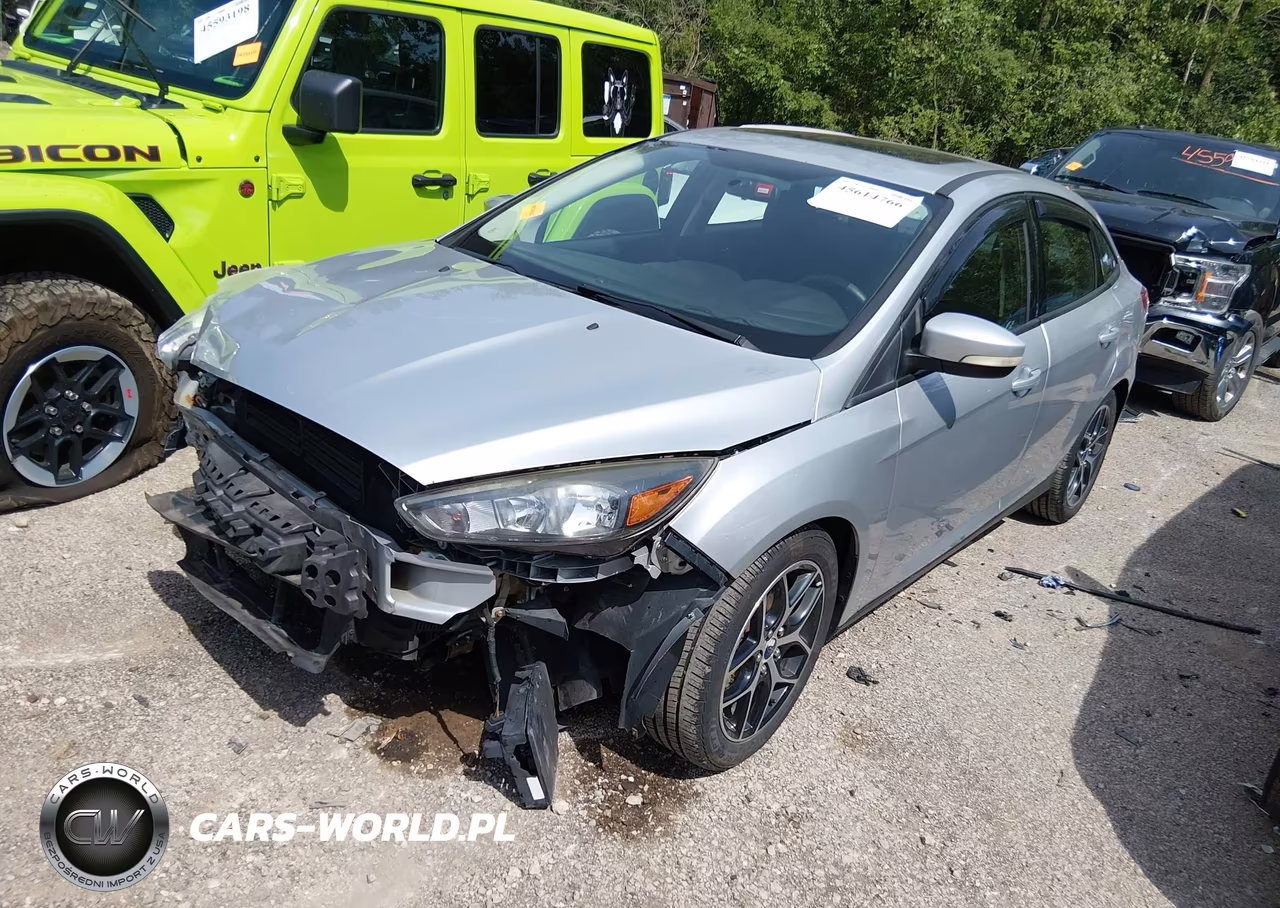 2017 Ford Focus Sel VIN:1FADP3H27HL225407 - 2