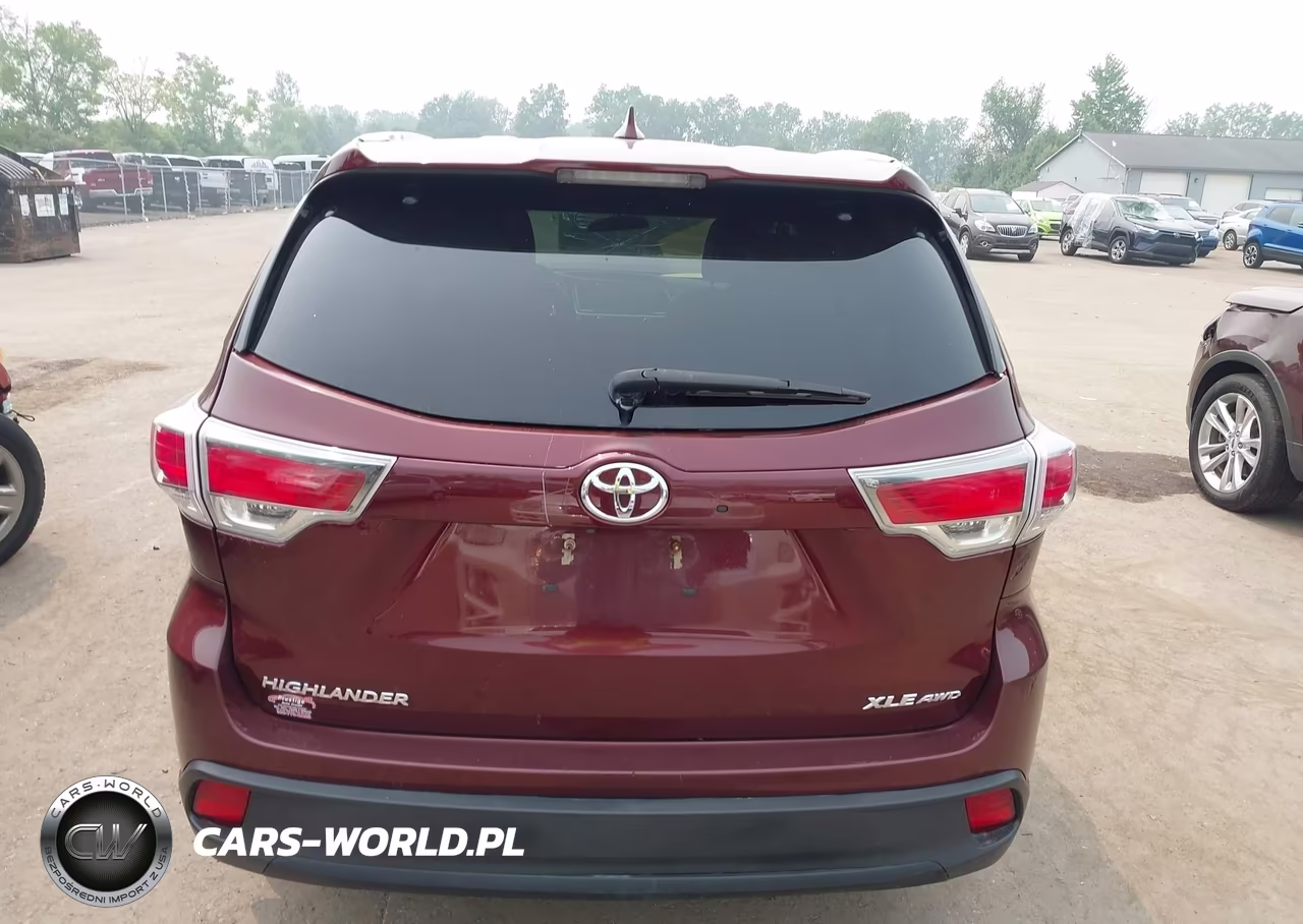2016 Toyota Highlander Xle V6 VIN:5TDJKRFH3GS308822 - 16