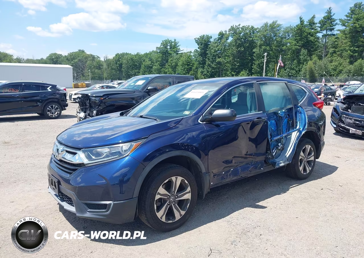 2019 Honda Cr-V Lx VIN:2HKRW6H35KH212843 - 2