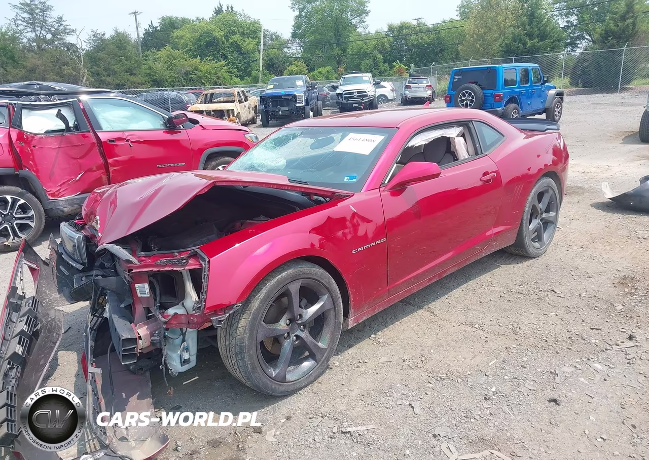 2014 Chevrolet Camaro 1Lt VIN:2G1FB1E35E9253916 - 2