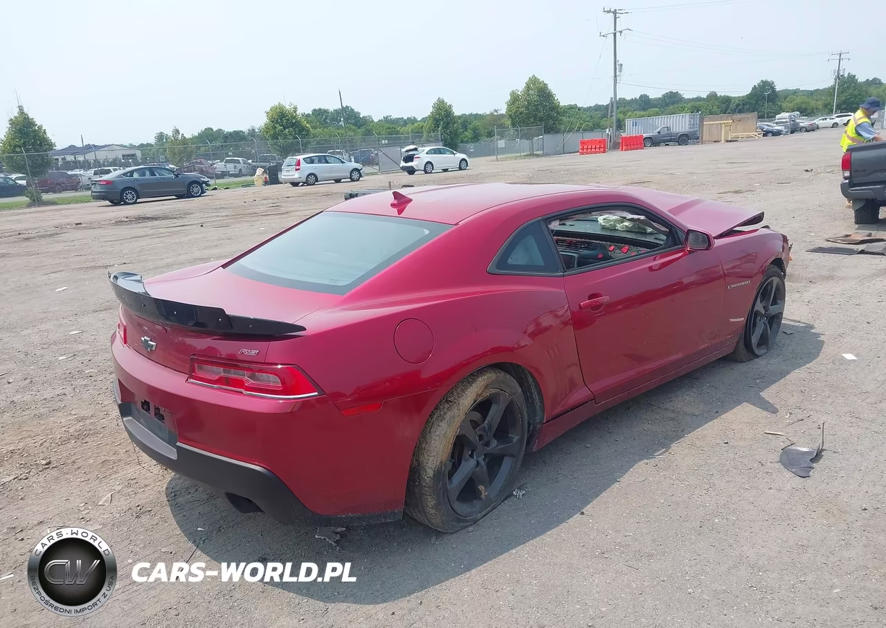 2014 Chevrolet Camaro 1Lt VIN:2G1FB1E35E9253916 - 4