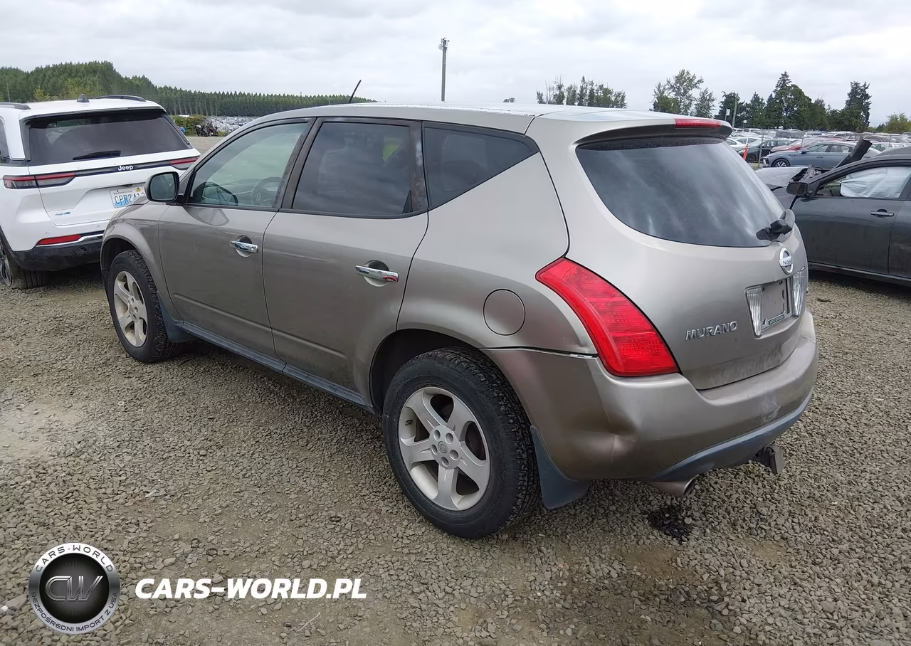 2004 Nissan Murano Sl VIN:JN8AZ08W94W338894 - 3