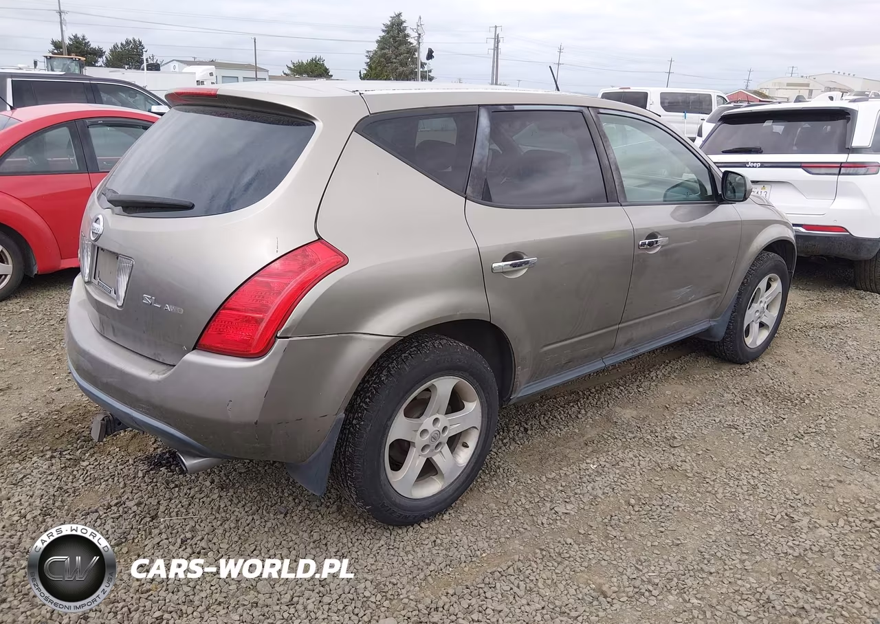 2004 Nissan Murano Sl VIN:JN8AZ08W94W338894 - 4