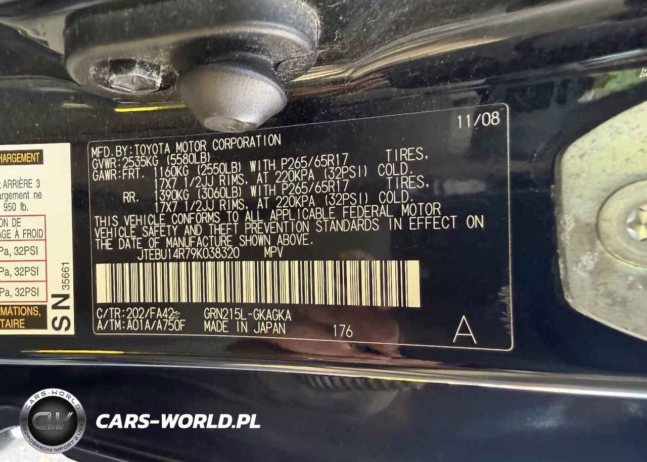 2009 Toyota 4Runner Sr5 V6 VIN:JTEBU14R79K038320 - 9