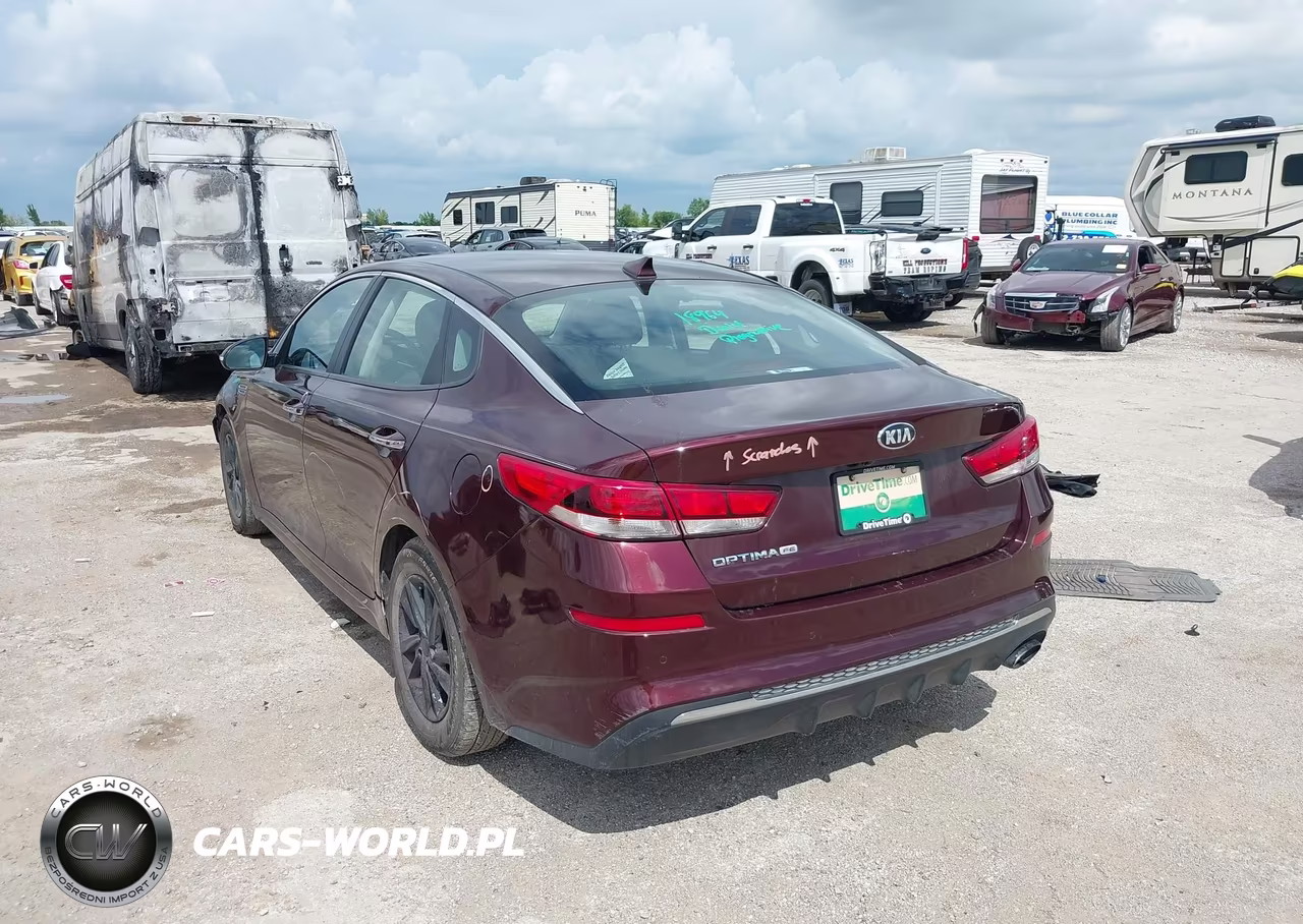 2020 Kia Optima Lx VIN:5XXGT4L30LG446056 - 3