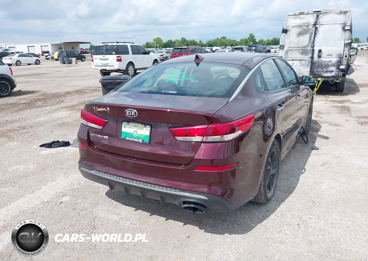 2020 Kia Optima Lx VIN:5XXGT4L30LG446056 - 4