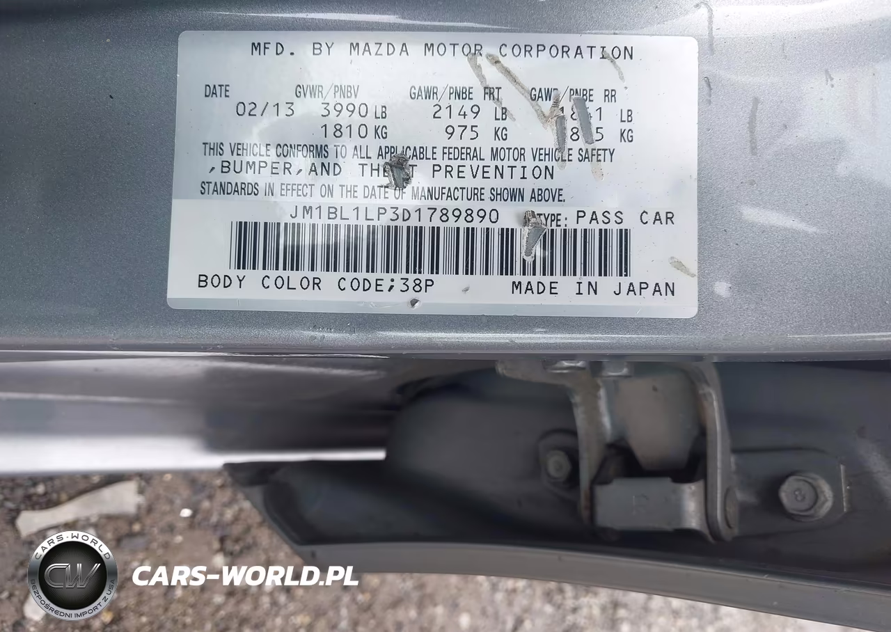 2013 Mazda Mazda3 I Touring VIN:JM1BL1LP3D1789890 - 9
