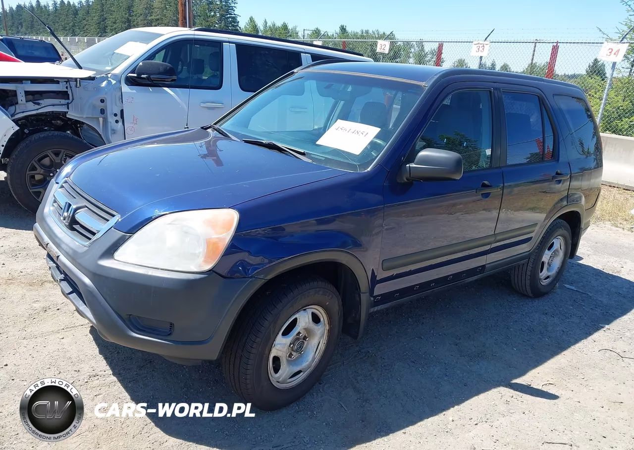 2002 Honda Cr-V Lx VIN:JHLRD78412C060711 - 2