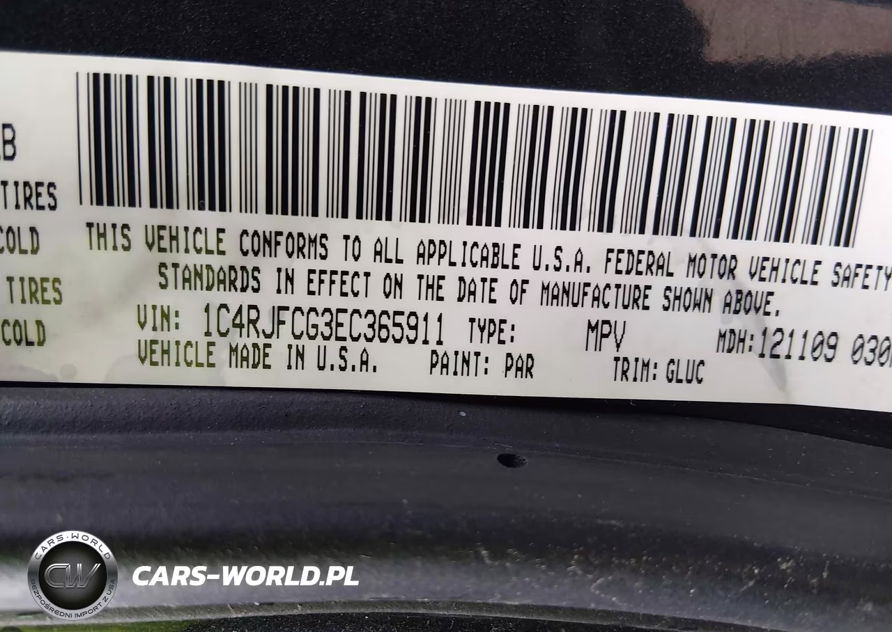 2014 Jeep Grand Cherokee Overland VIN:1C4RJFCG3EC365911 - 9