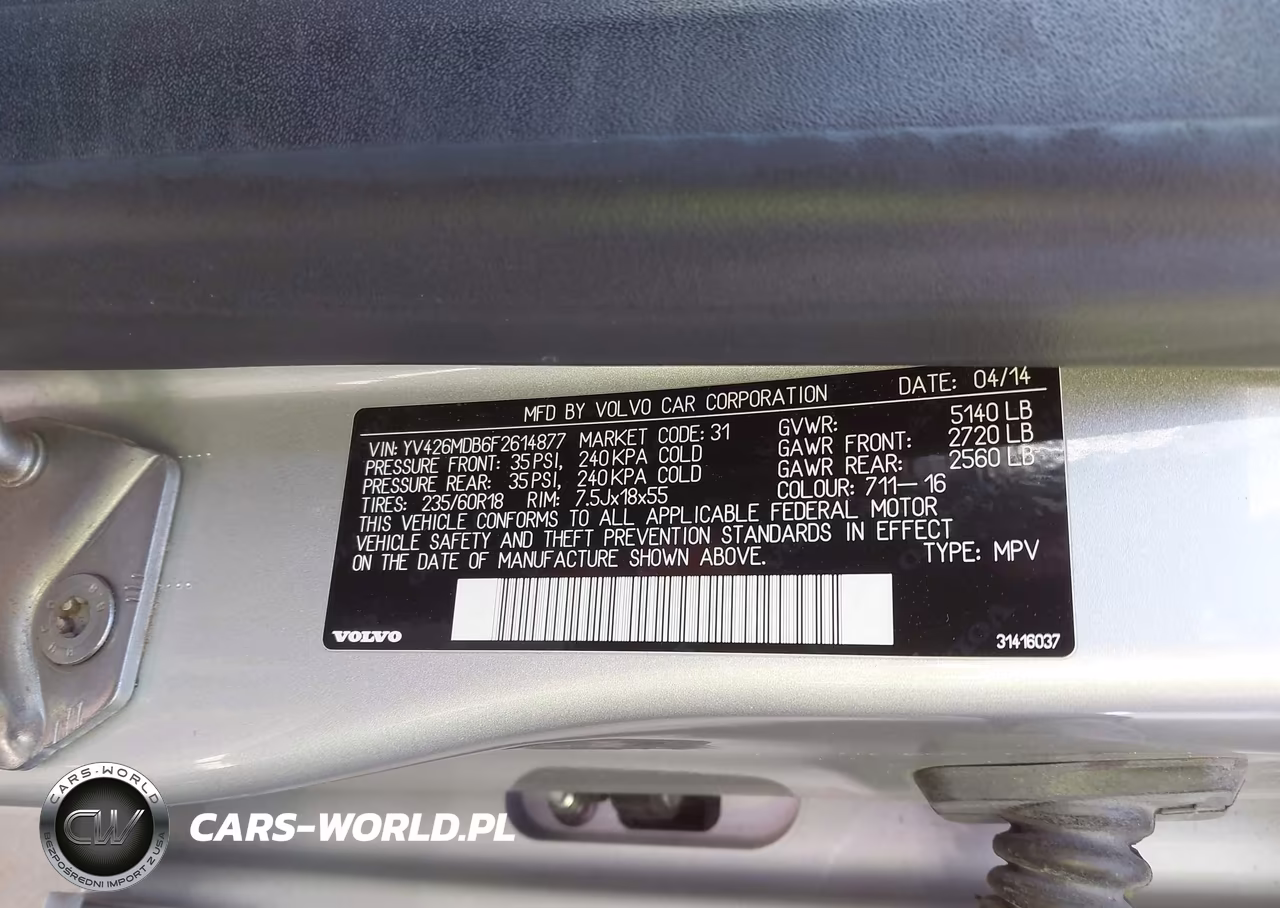 2015 Volvo Xc60 T5 Premier VIN:YV426MDB6F2614877 - 9