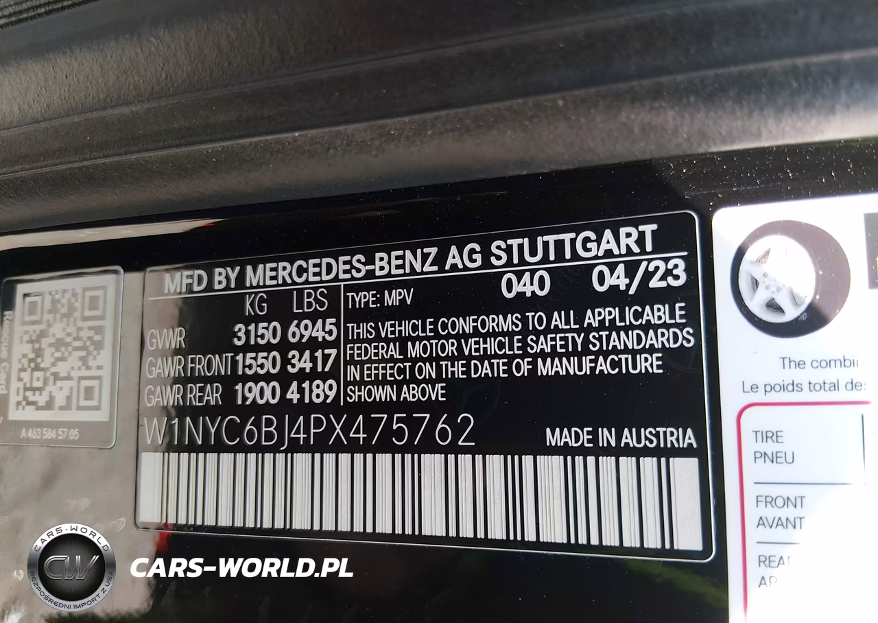 2023 Mercedes-Benz G 550 4Matic VIN:W1NYC6BJ4PX475762 - 9