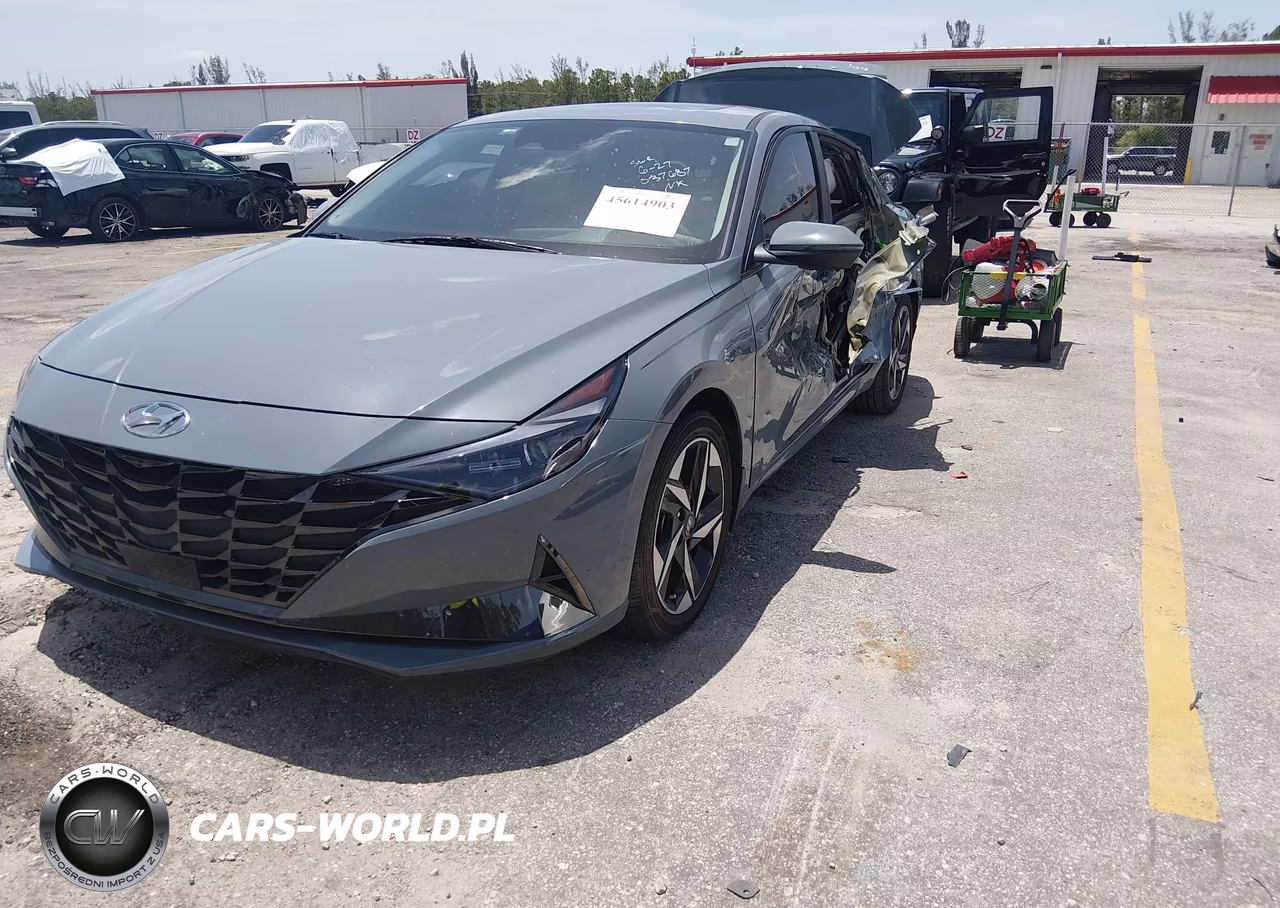 2023 Hyundai Elantra Hybrid Limited VIN:KMHLN4AJ9PU037687 - 2