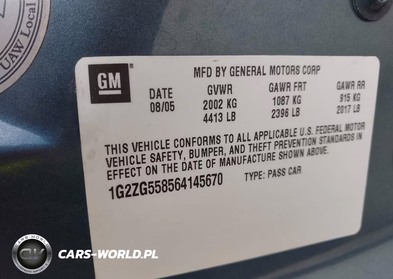 2006 Pontiac G6 VIN:1G2ZG558564145670 - 9