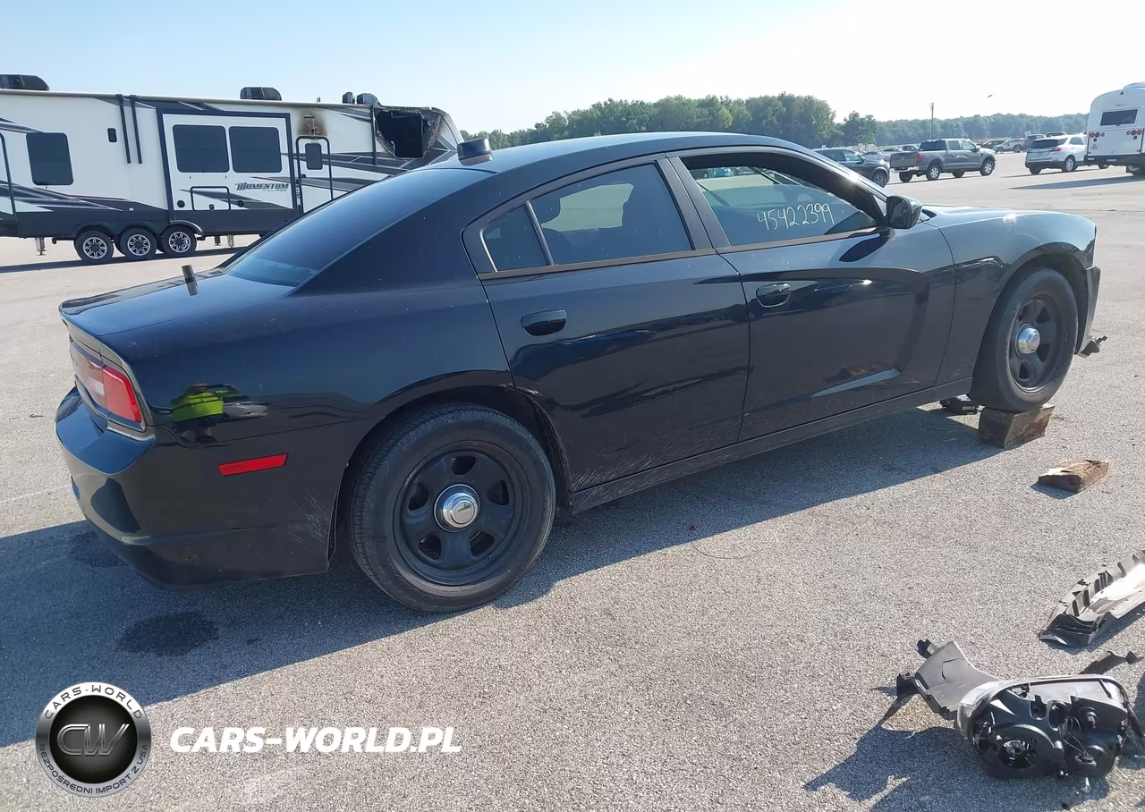 2014 Dodge Charger Police VIN:2C3CDXAG9EH290123 - 4