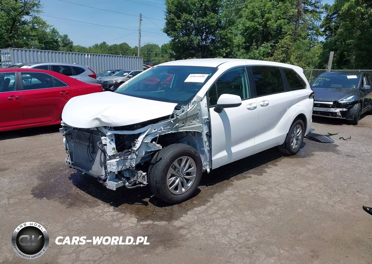 2024 Toyota Sienna Le VIN:5TDKRKECXRS207261 - 2