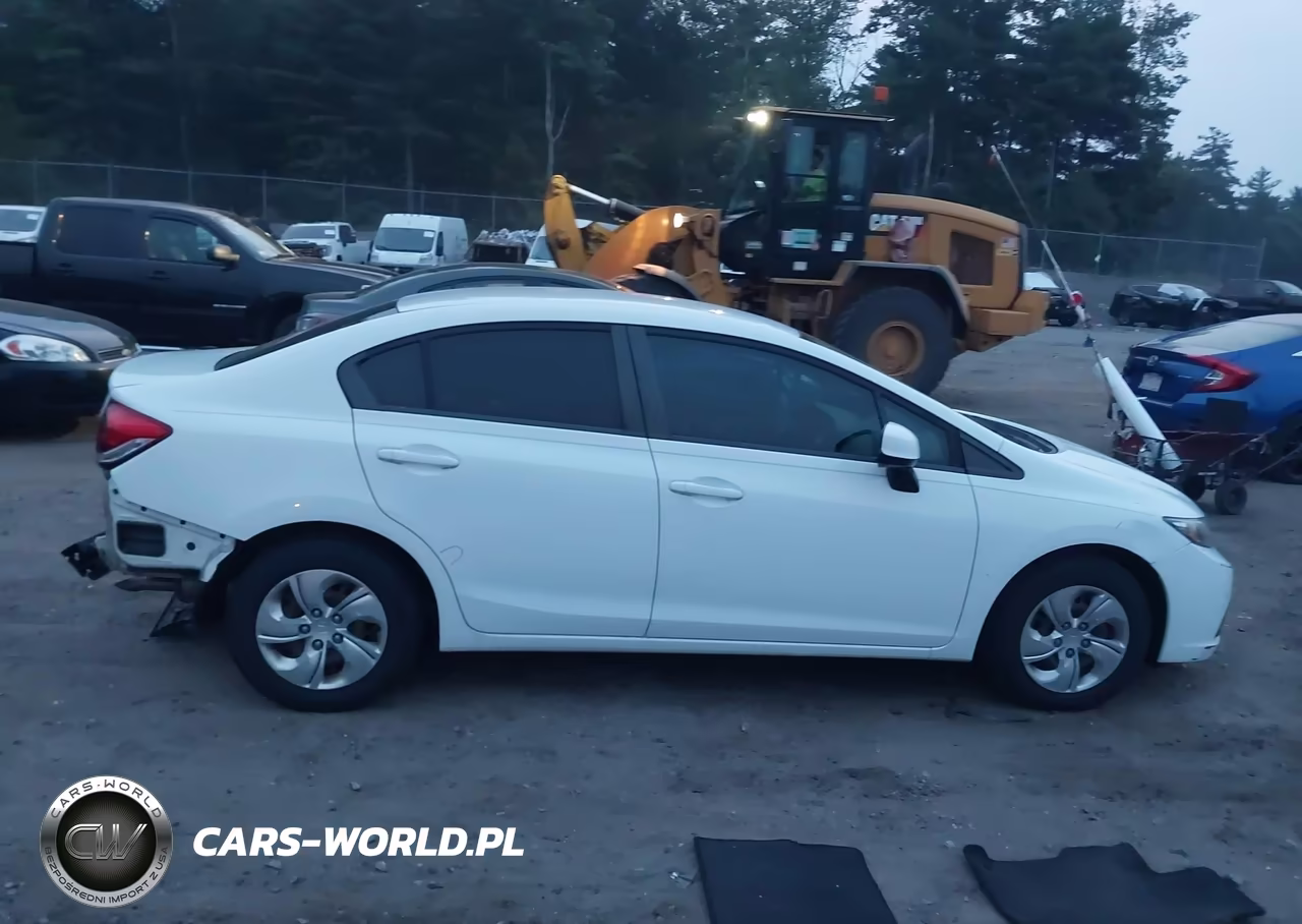 2013 Honda Civic Lx VIN:2HGFB2F51DH596290 - 14