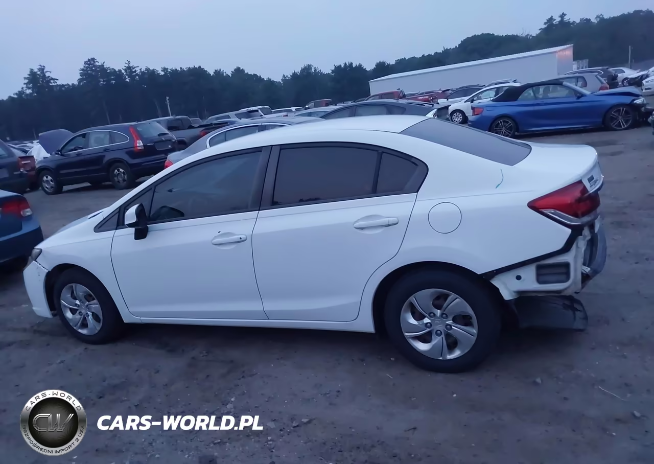 2013 Honda Civic Lx VIN:2HGFB2F51DH596290 - 15