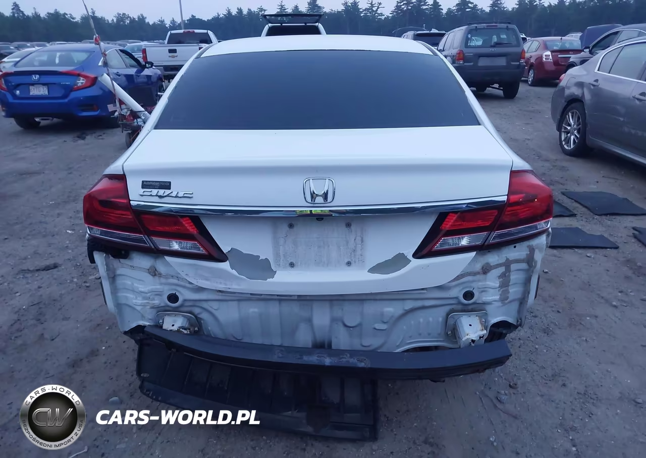 2013 Honda Civic Lx VIN:2HGFB2F51DH596290 - 6