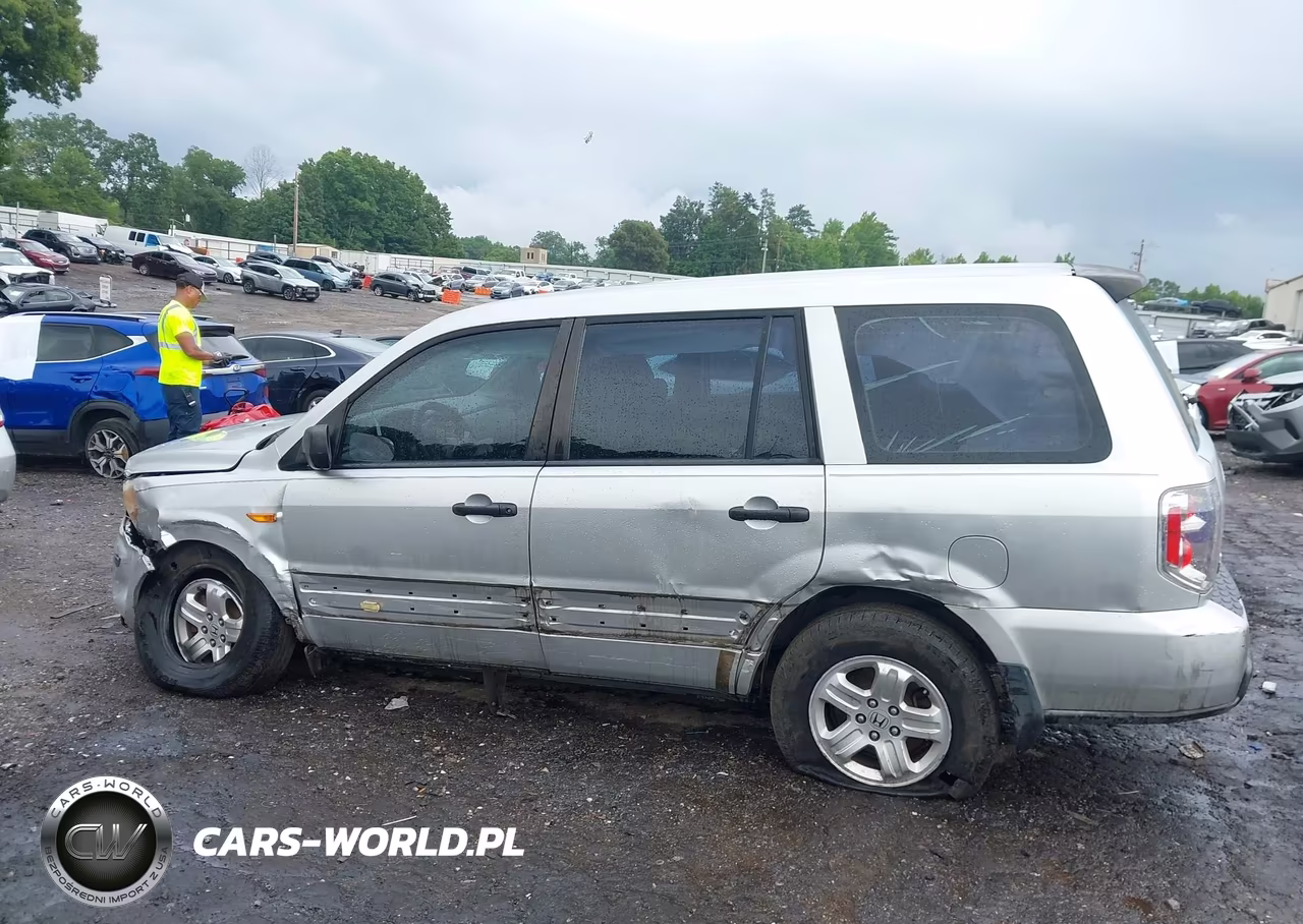 2007 Honda Pilot Lx VIN:5FNYF28107B038396 - 14