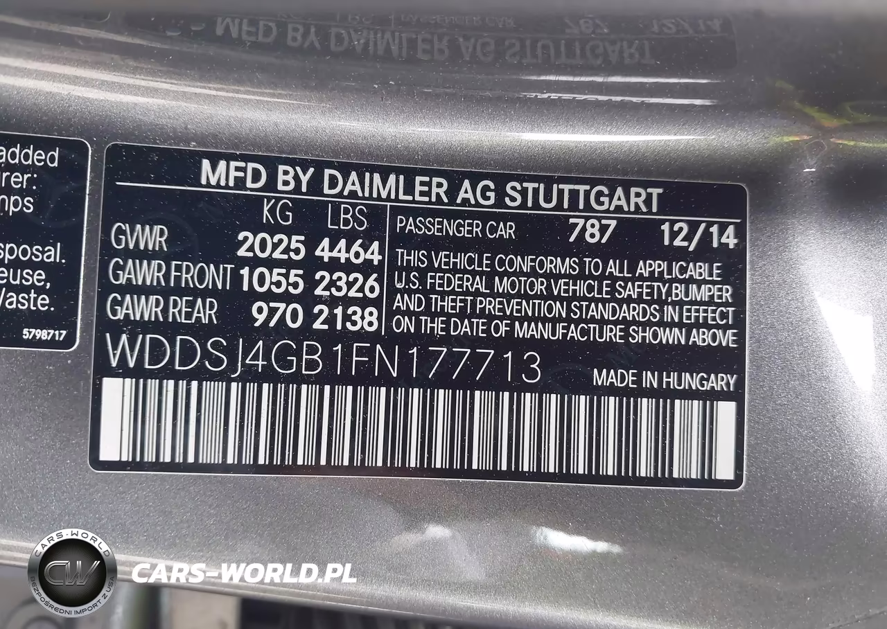 2015 Mercedes-Benz Cla 250 4Matic VIN:WDDSJ4GB1FN177713 - 9