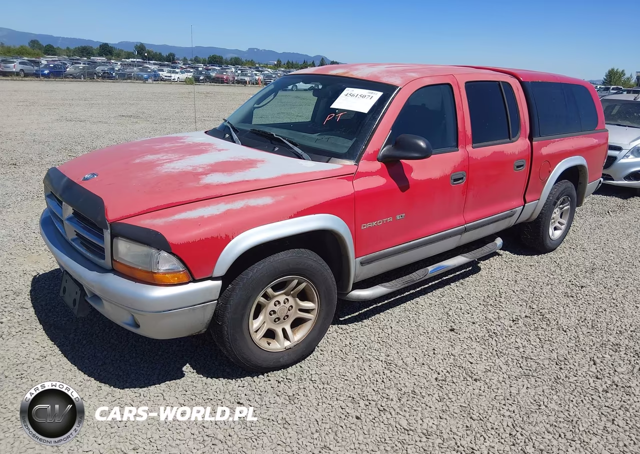 2002 Dodge Dakota Slt VIN:1B7HL48N42S669929 - 2
