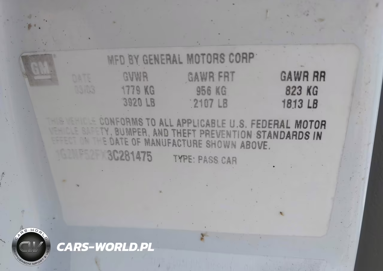 2003 Pontiac Grand Am Se1 VIN:1G2NF52FX3C281475 - 9