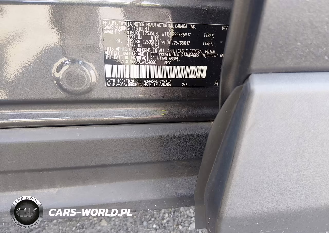 2020 Toyota Rav4 Le VIN:2T3F1RFV9LW124086 - 9