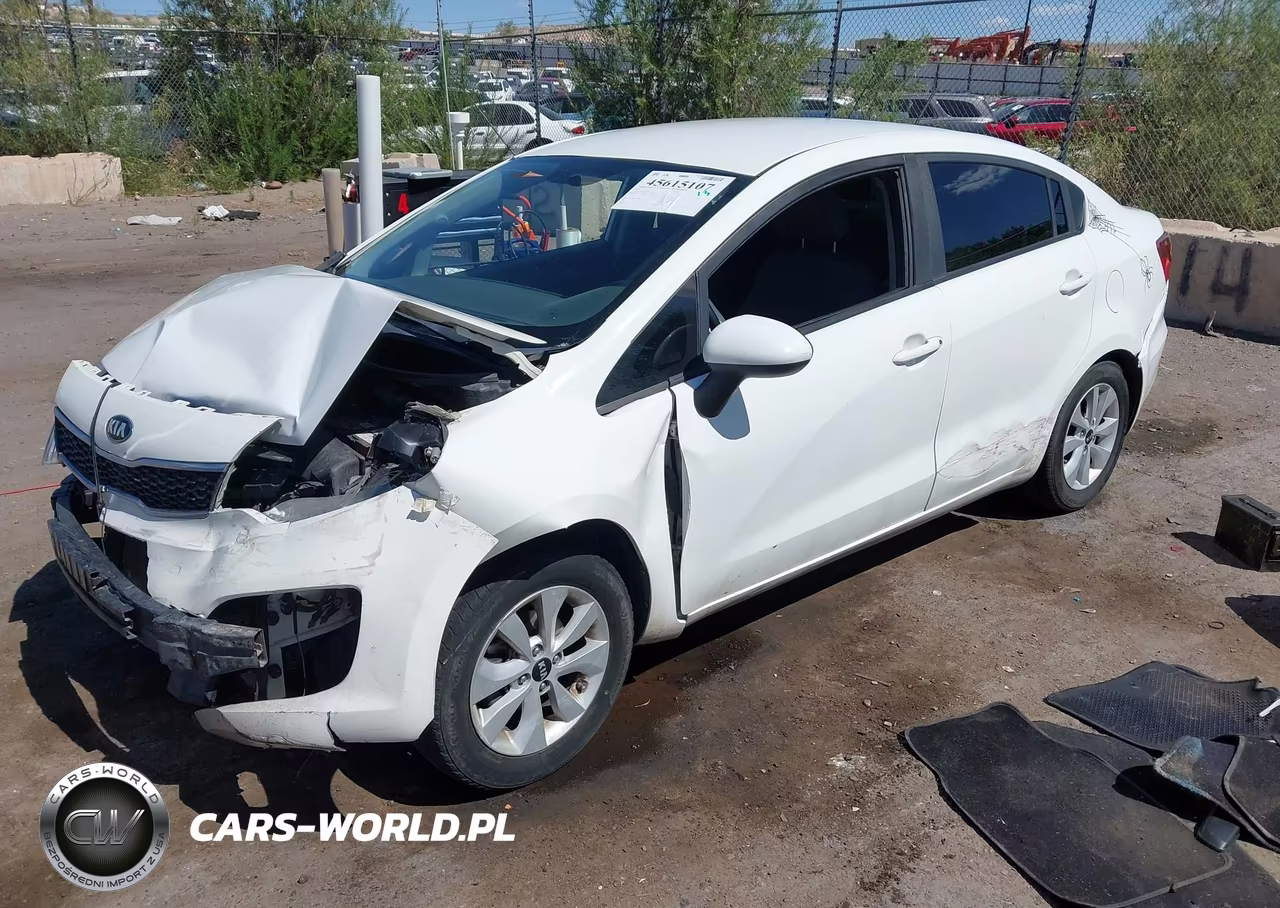 2016 Kia Rio Ex VIN:KNADN4A36G6676072 - 2