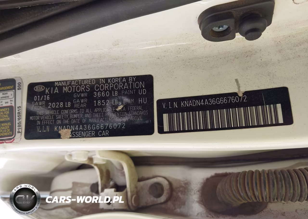 2016 Kia Rio Ex VIN:KNADN4A36G6676072 - 9