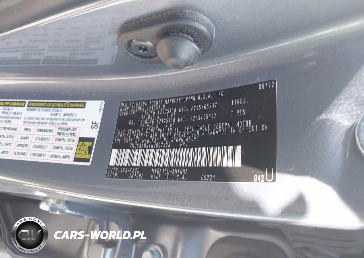 2022 Toyota Corolla Cross Le VIN:7MUCAABG4NV027528 - 9