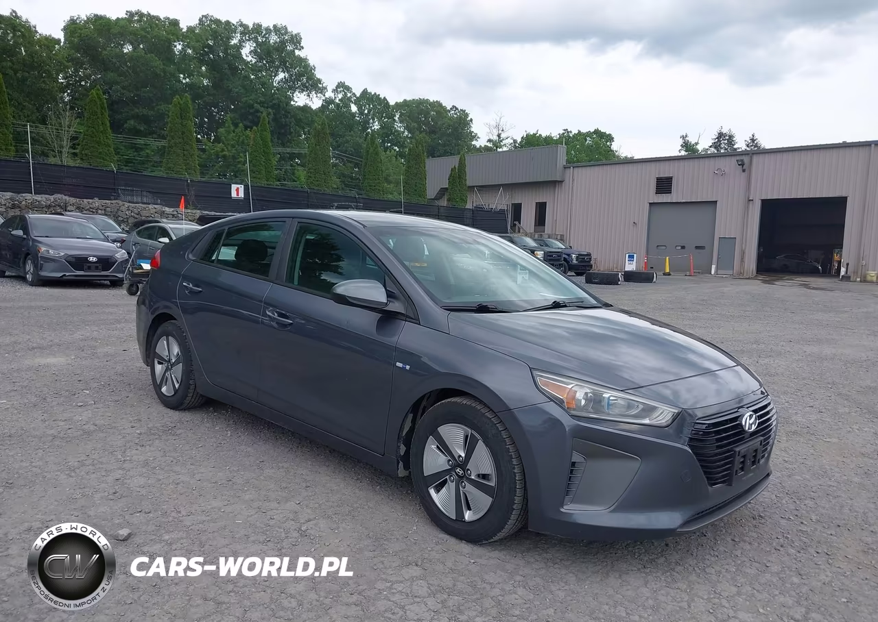 2018 Hyundai Ioniq Hybrid Blue