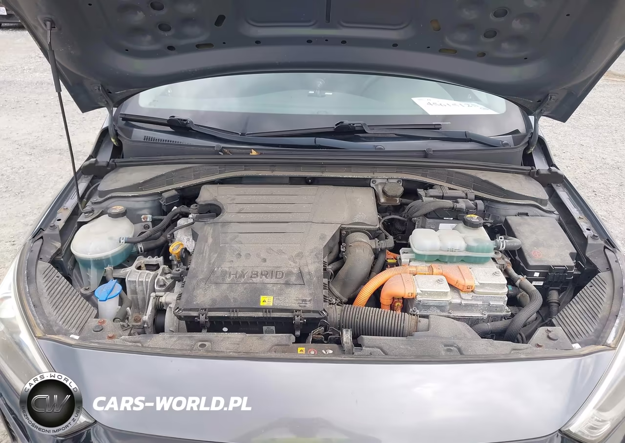 2018 Hyundai Ioniq Hybrid Blue VIN:KMHC65LC3JU100937 - 10