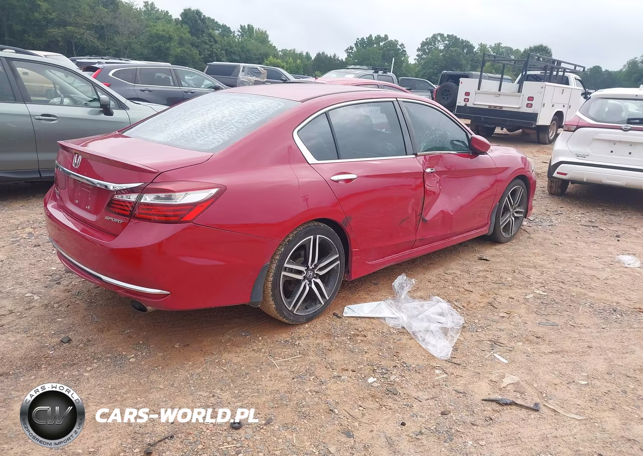 2016 Honda Accord Sport VIN:1HGCR2F50GA185089 - 4