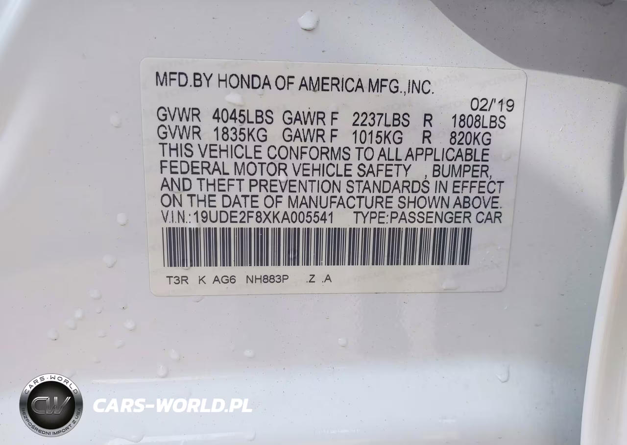 2019 Acura Ilx Premium A-Spec Packages-Technology A-Spec Packages VIN:19UDE2F8XKA005541 - 9