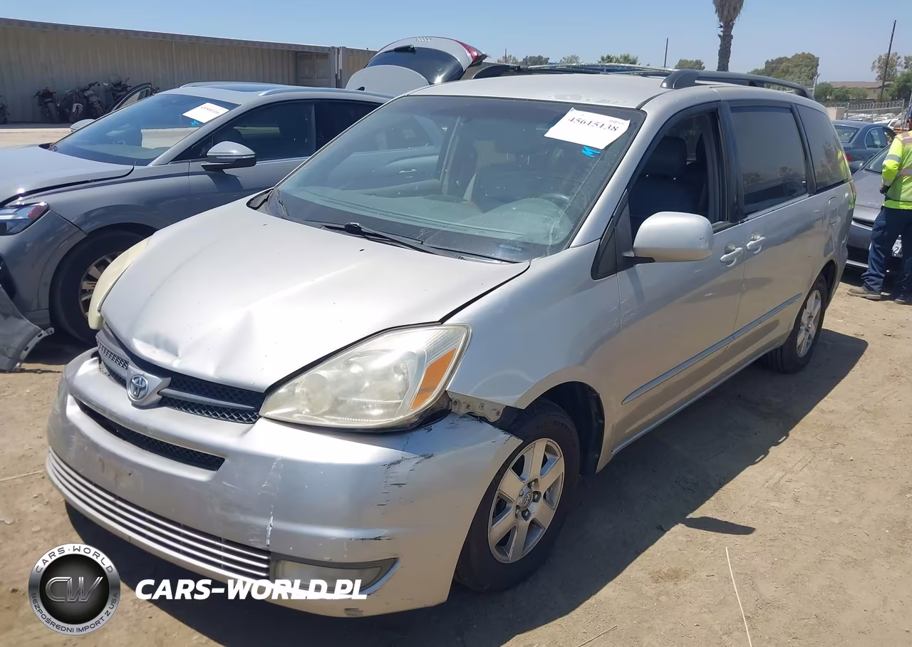 2004 Toyota Sienna Xle VIN:5TDZA22C44S197006 - 2