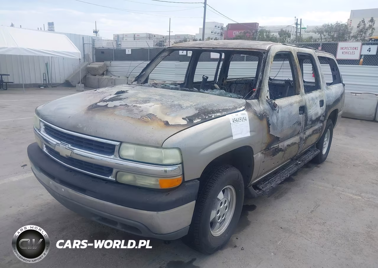 2002 Chevrolet Suburban 1500 Ls VIN:3GNEC16TX2G299409 - 2