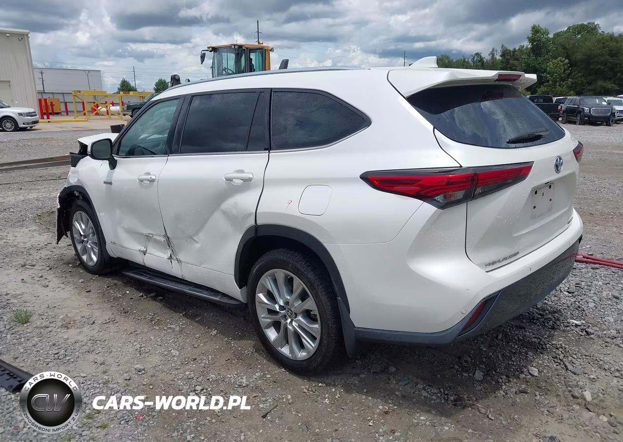 2020 Toyota Highlander Hybrid Limited VIN:5TDDBRCH6LS004413 - 3