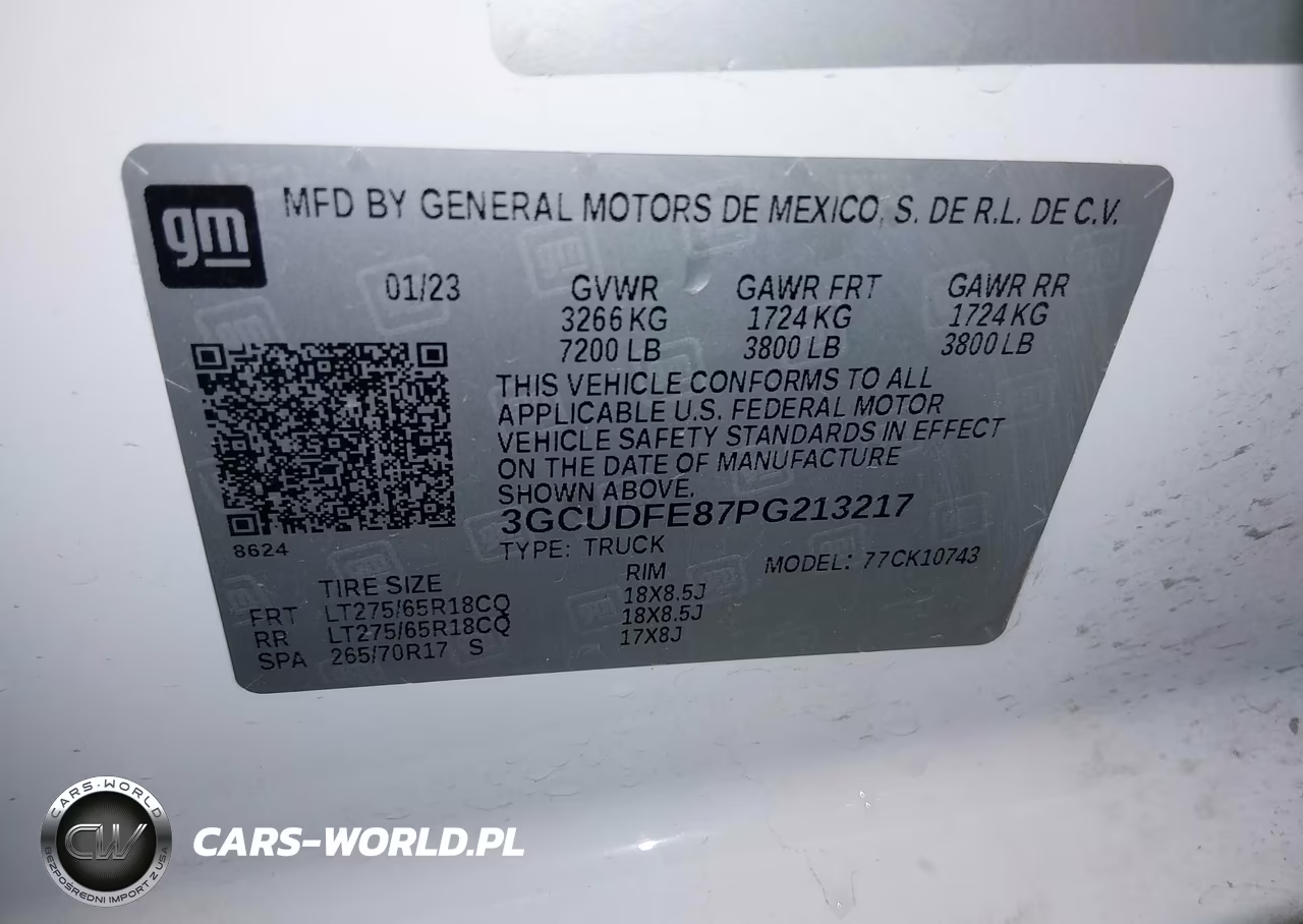 2023 Chevrolet Silverado 1500 4Wd Standard Bed Lt Trail Boss VIN:3GCUDFE87PG213217 - 9