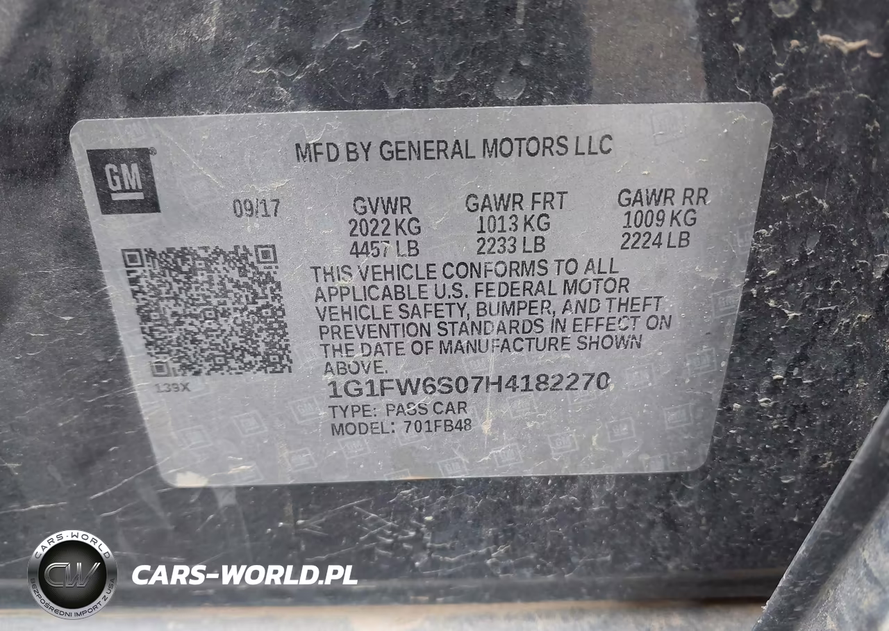 2017 Chevrolet Bolt Ev Lt VIN:1G1FW6S07H4182270 - 9