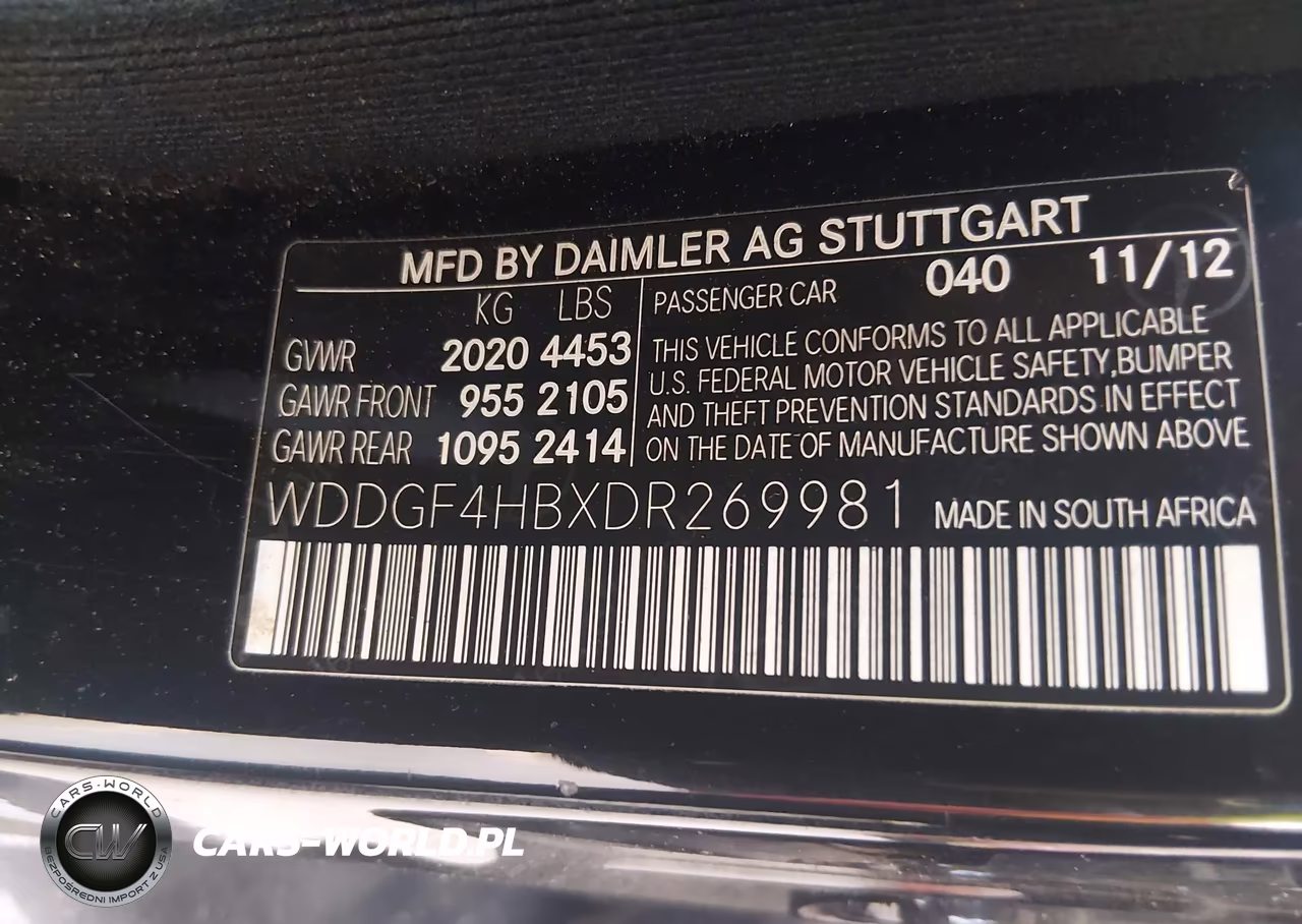 2013 Mercedes-Benz C 250 Sport VIN:WDDGF4HBXDR269981 - 9