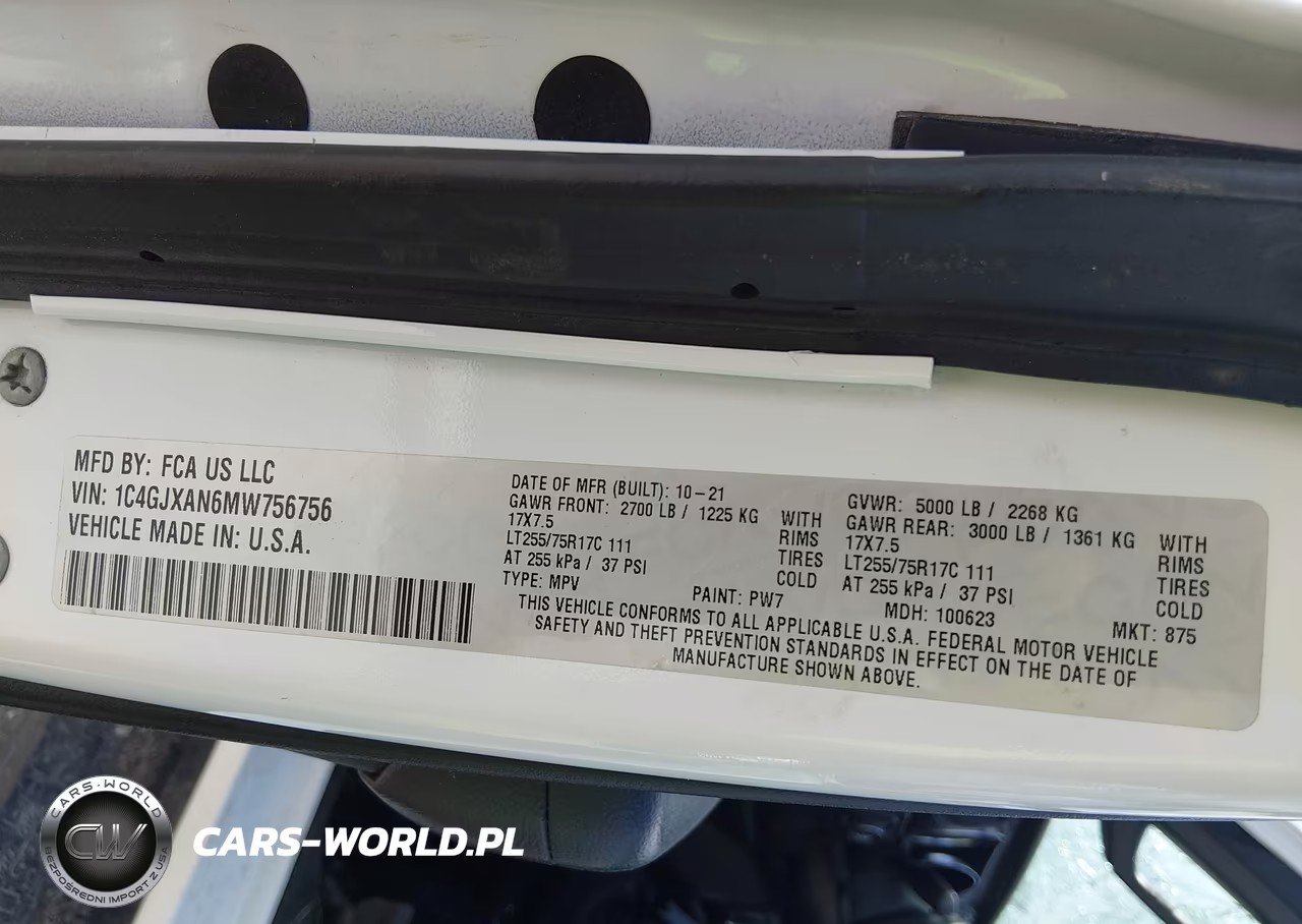2021 Jeep Wrangler Willys 4X4 VIN:1C4GJXAN6MW756756 - 9