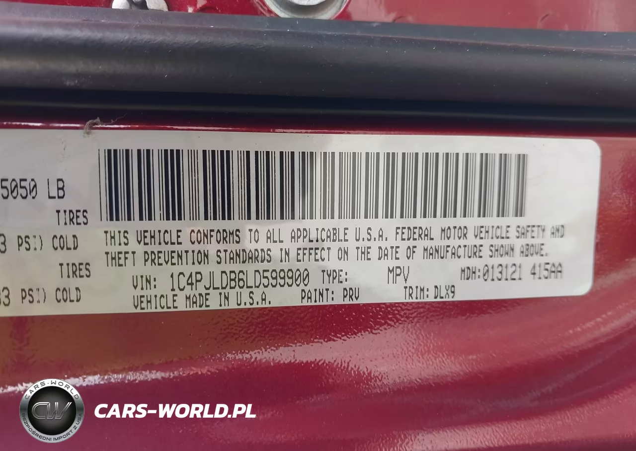 2020 Jeep Cherokee Limited Fwd VIN:1C4PJLDB6LD599900 - 9